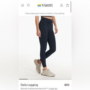 Vuori daily legging